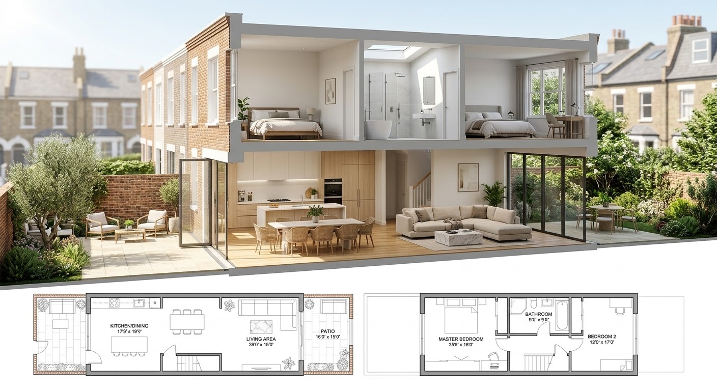 Terrace Cutaway